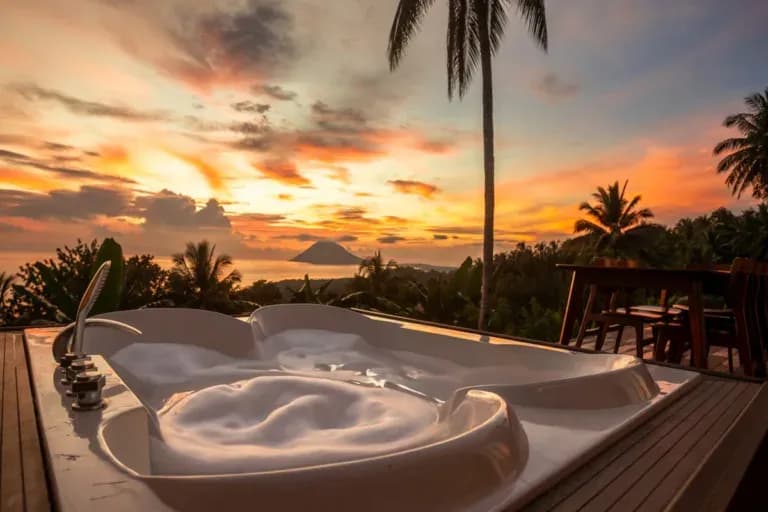 Ingin Nikmati Sunset Cantik? Yuk, Menginap di Bobocabin Bunaken Hills