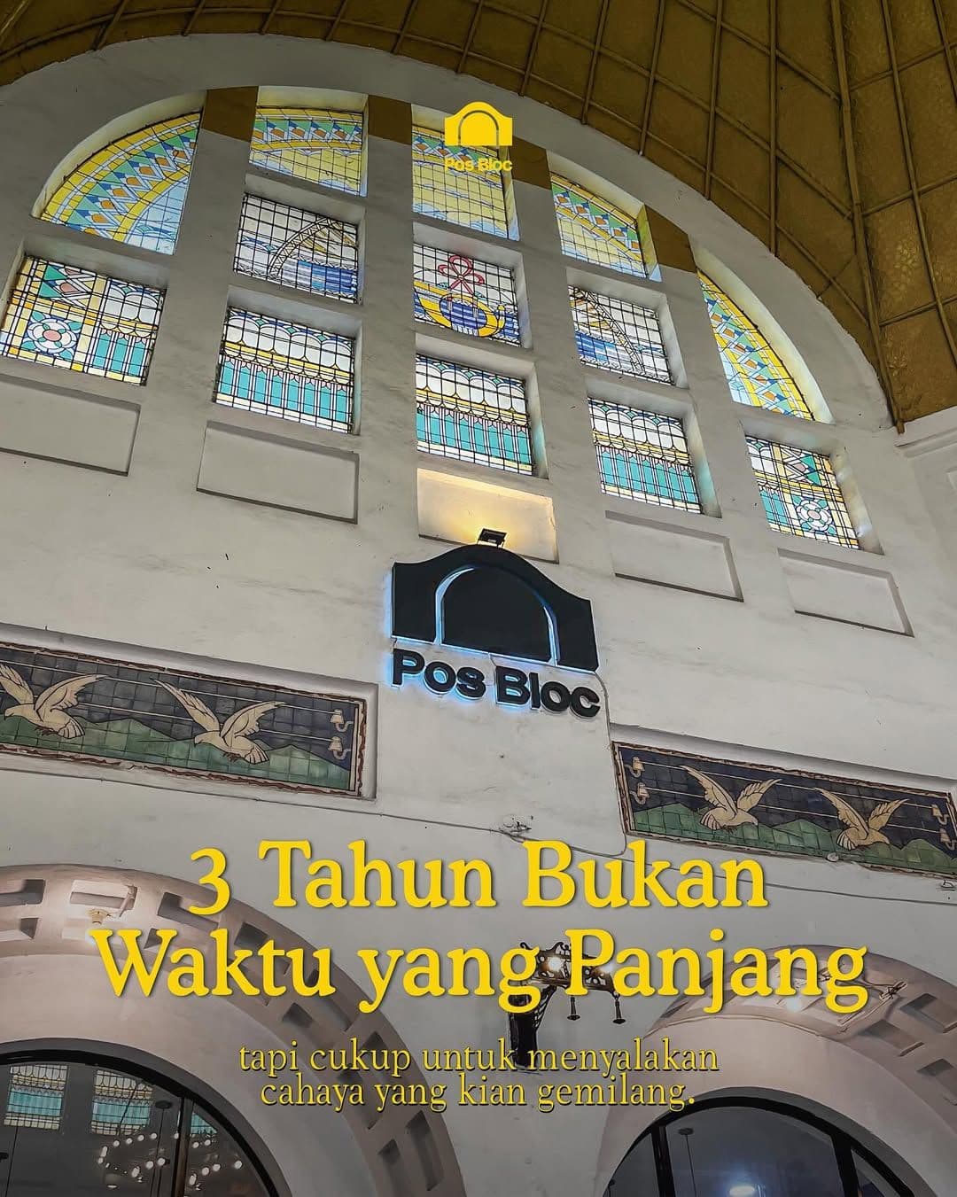 Pos Bloc Medan, Tempat Nongkrong Heritage di Pusat Kota