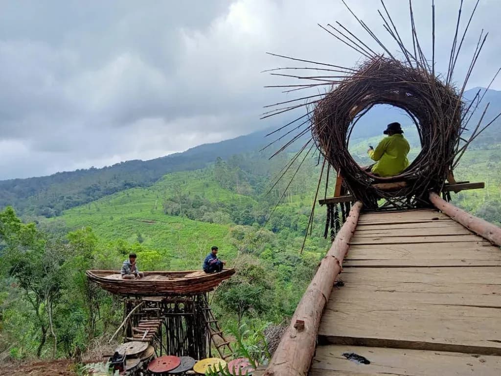 Pesona Curug Layung Bandung: Spot Healing di Tengah Hutan Pinus yang Asri