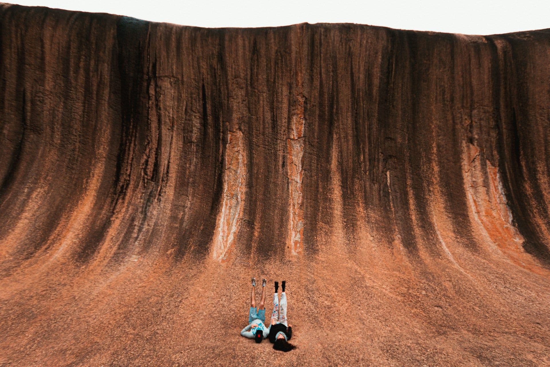 Catching That Perfect Stone Surf at Wave Rock, Western Australia