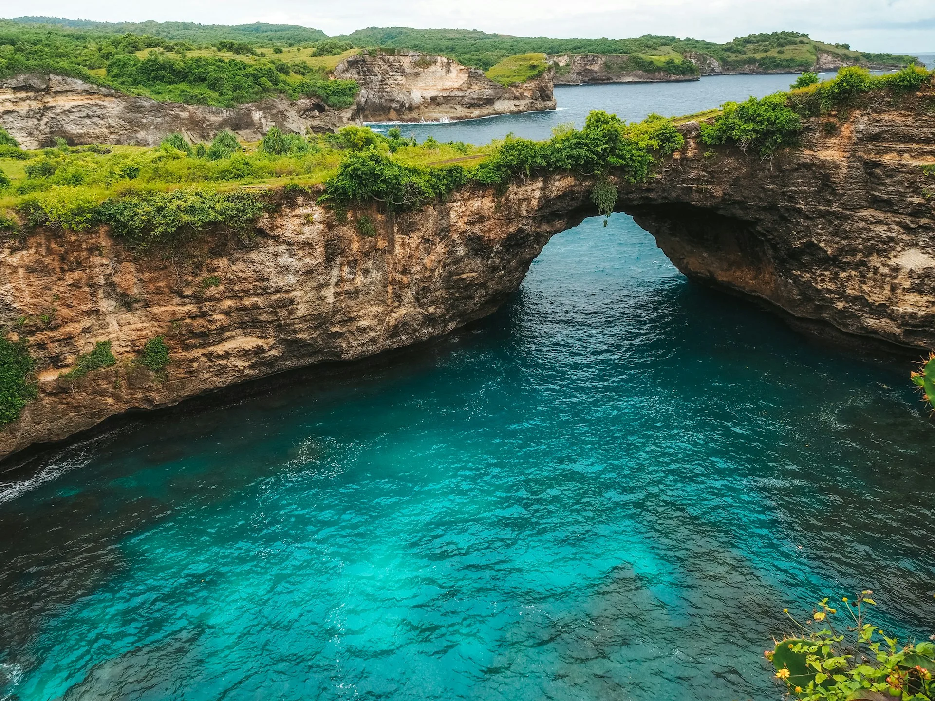 pemandangan nusa penida bali