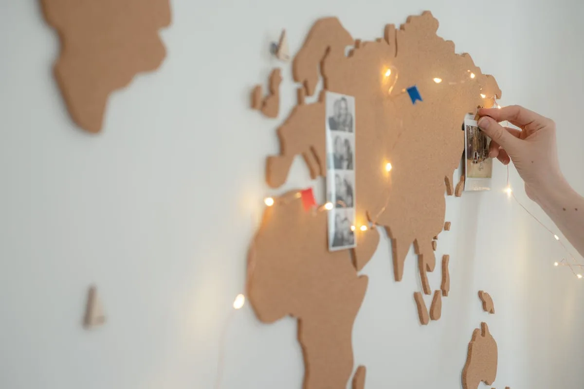 hiasan dinding handmade art, dekorasi meja kerja