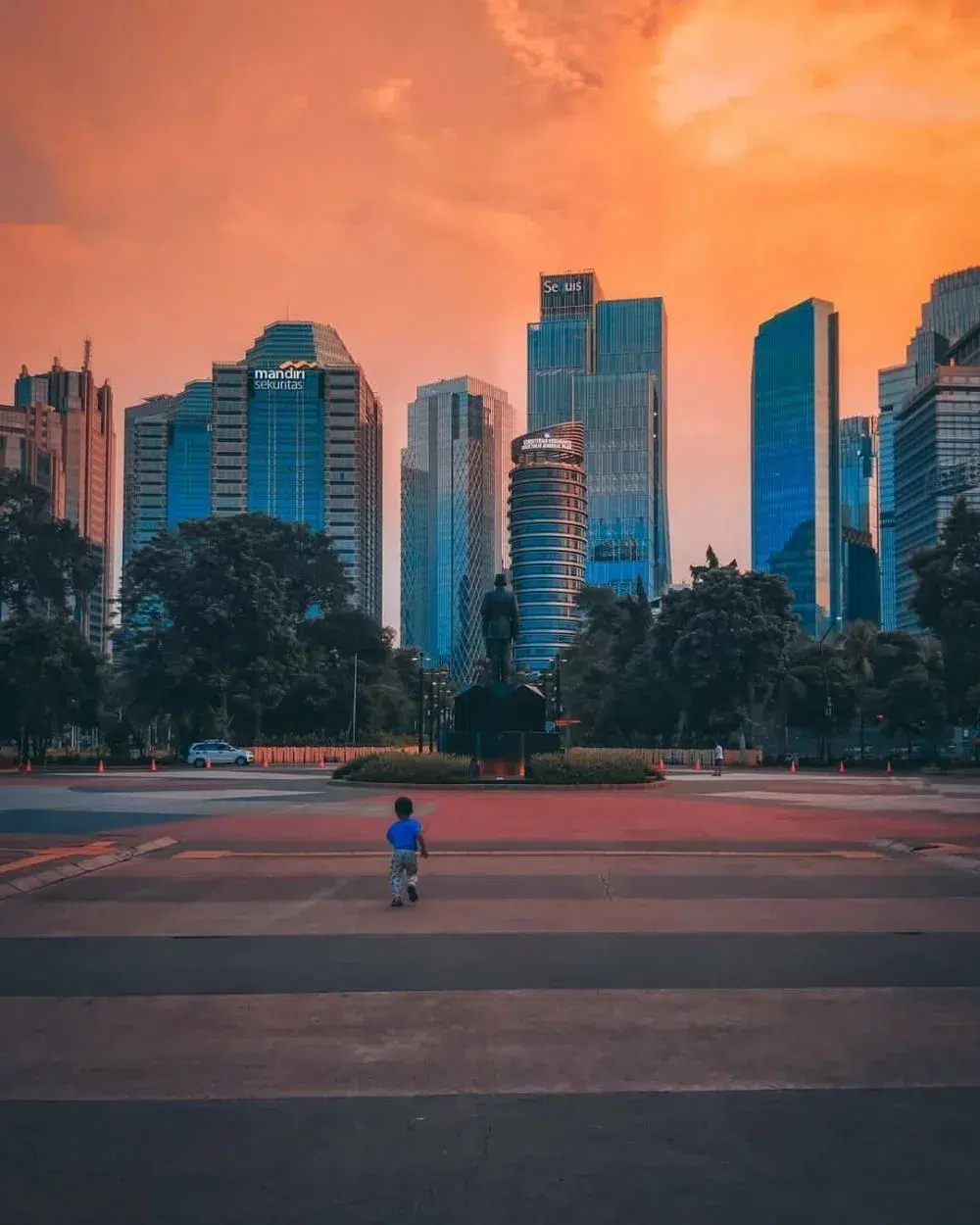Sunset Jakarta