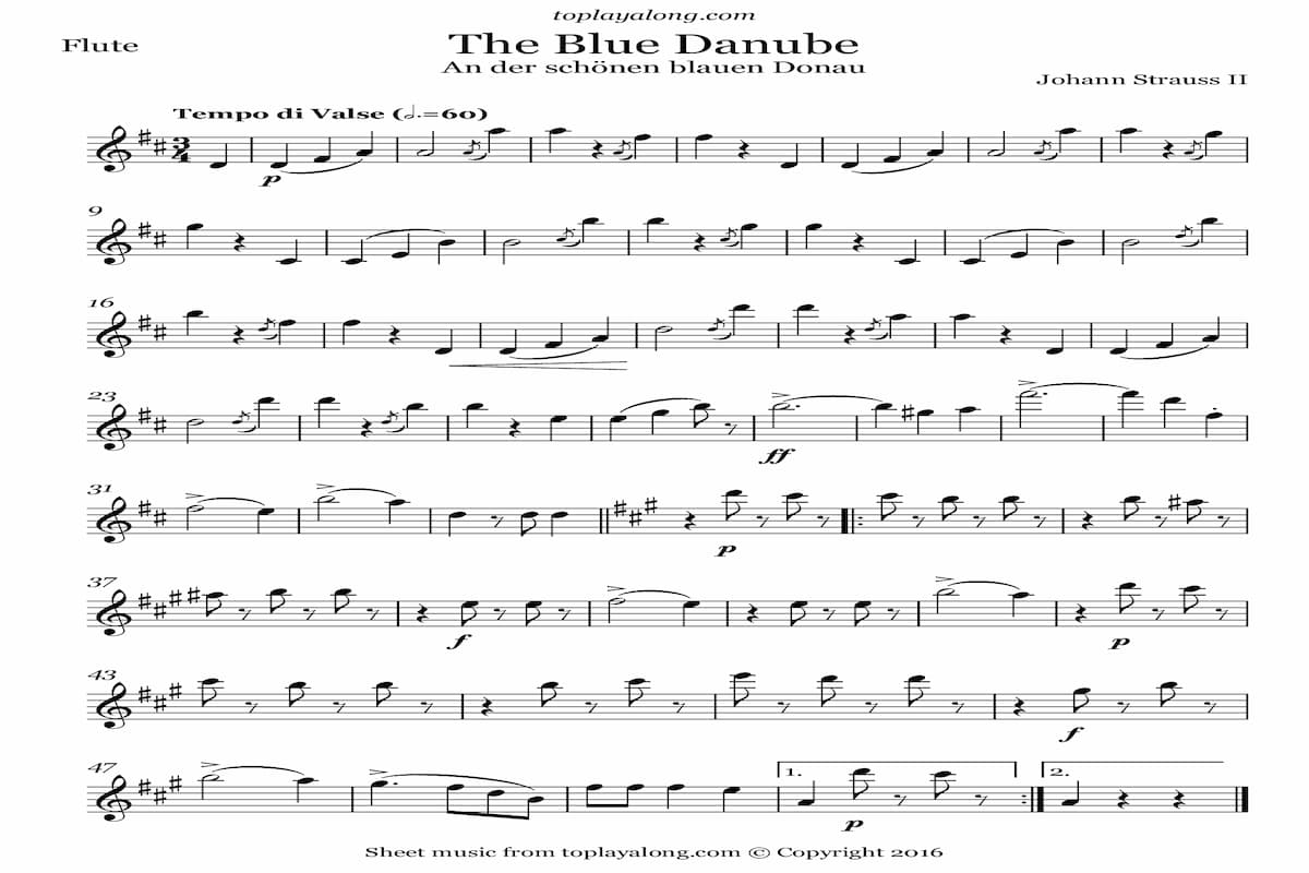 the blue danube