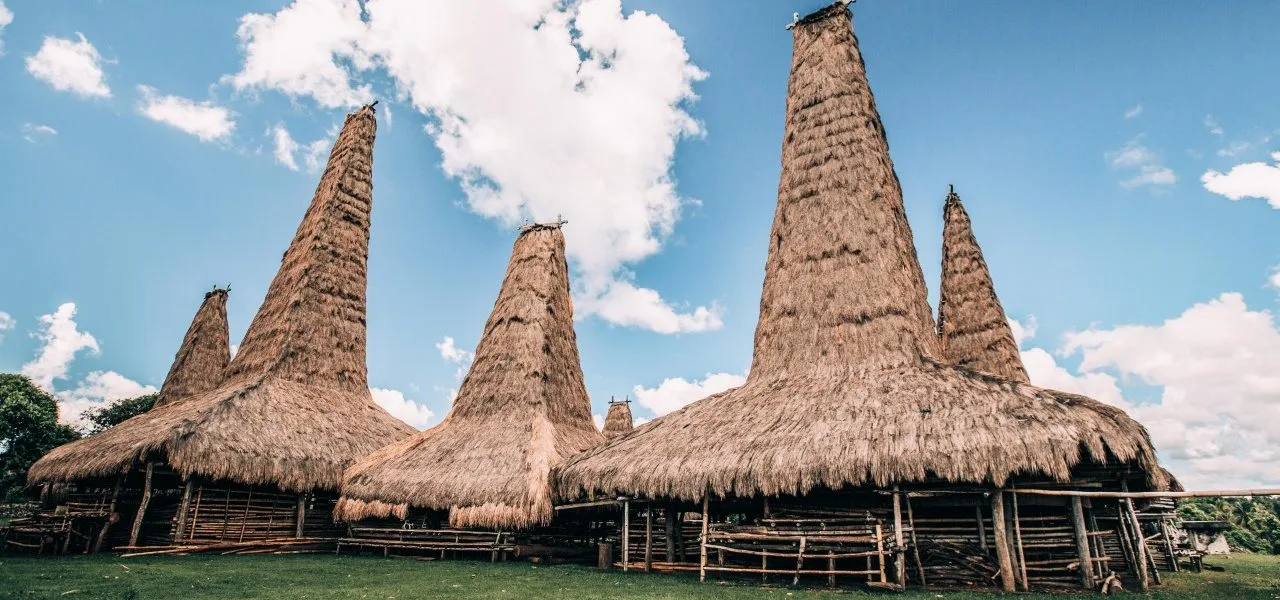 filosofi luhur di balik rumah adat sumba