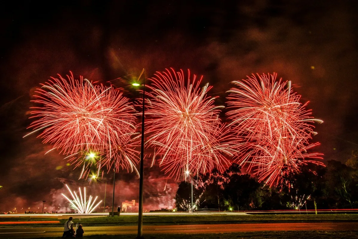 pesta kembang api australia