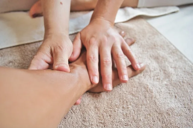 Benefits of touch during massage