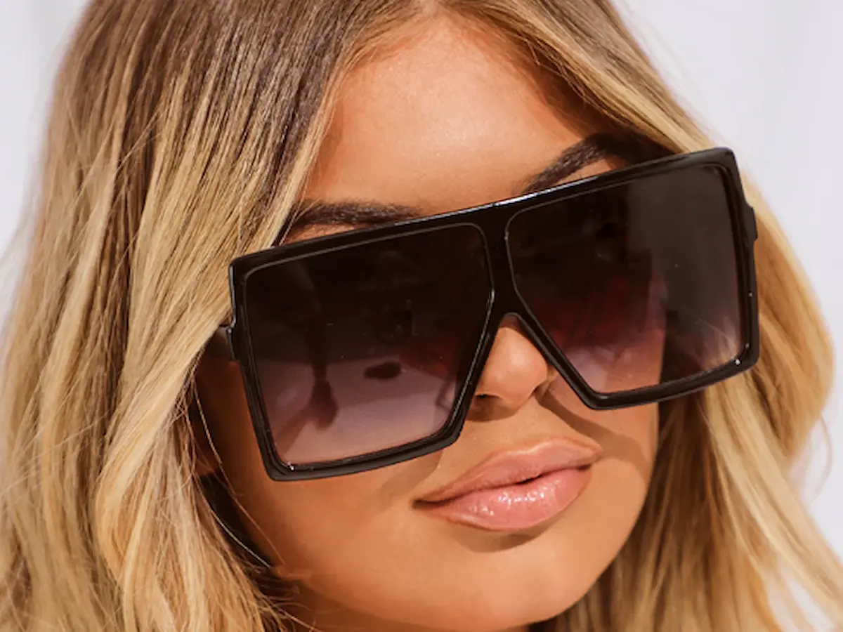 Black Gradient Oversized Sunglasses are best for all face shapes