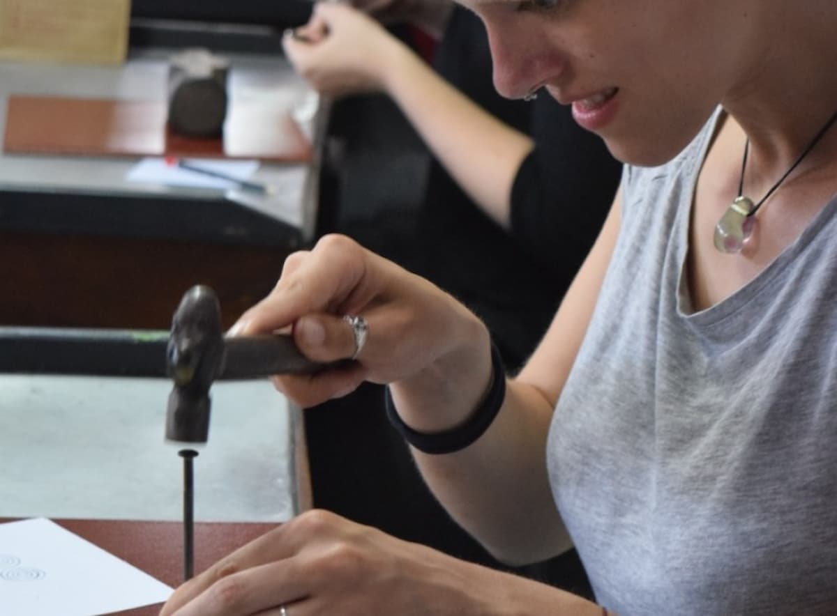 Joining a Silver Jewelry Workshop