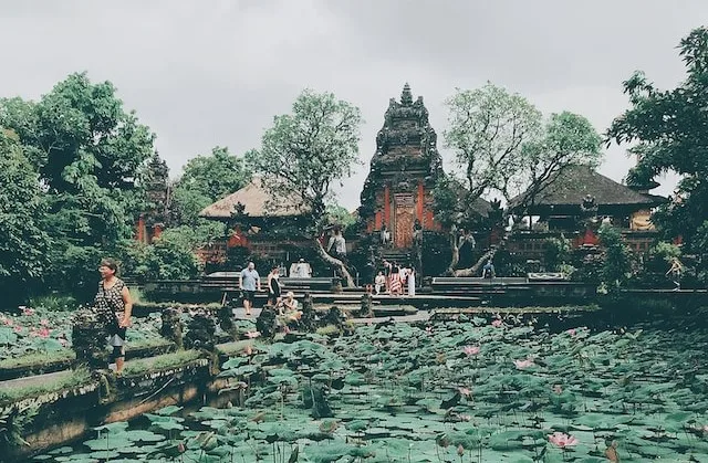 Taman Saraswati Temple in Bali