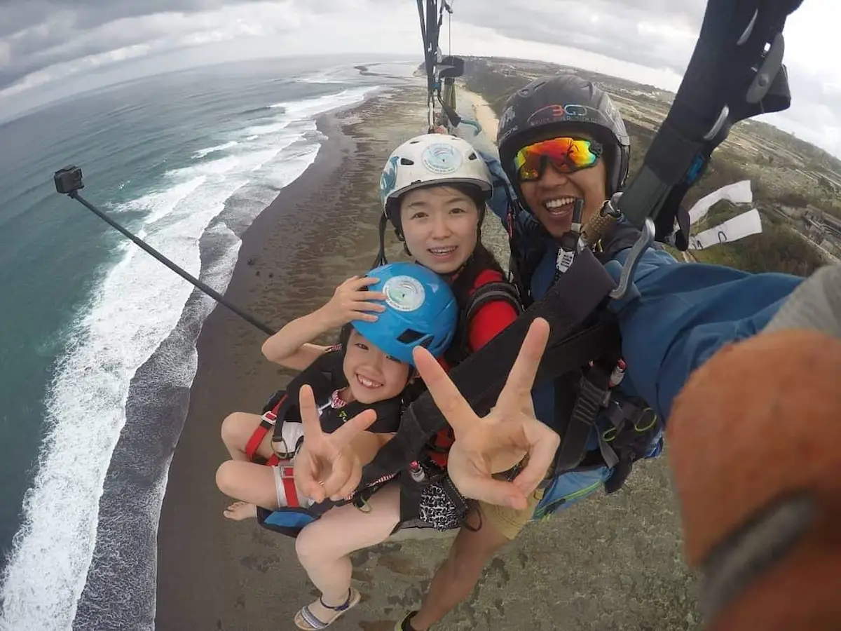 Extreme Sports in Bali Paragliding