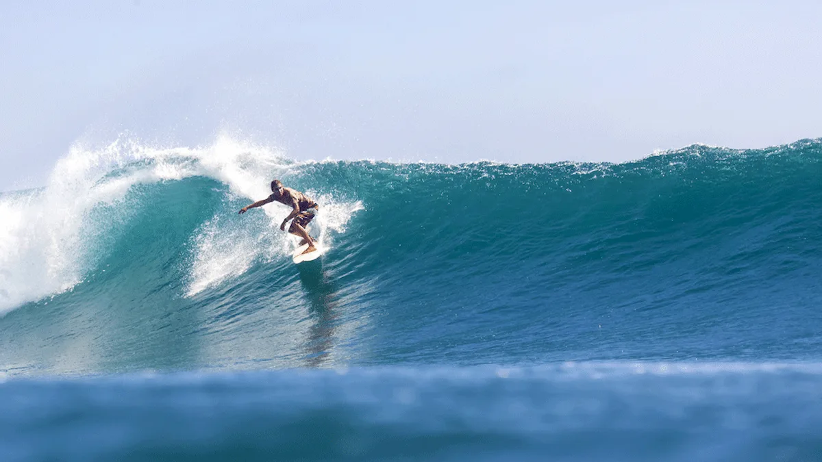 Surfing in Kuta Bali