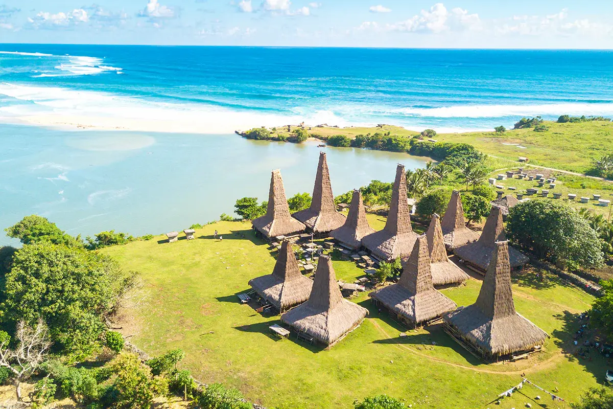 surfing in sumba