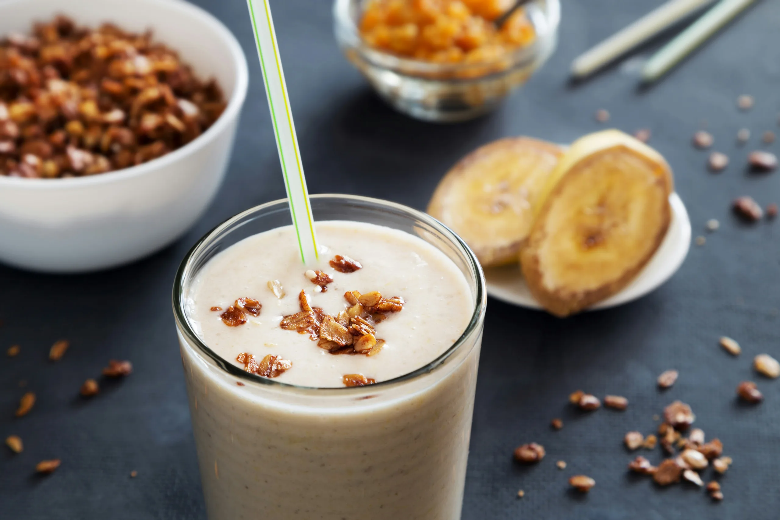 banana oat smoothie