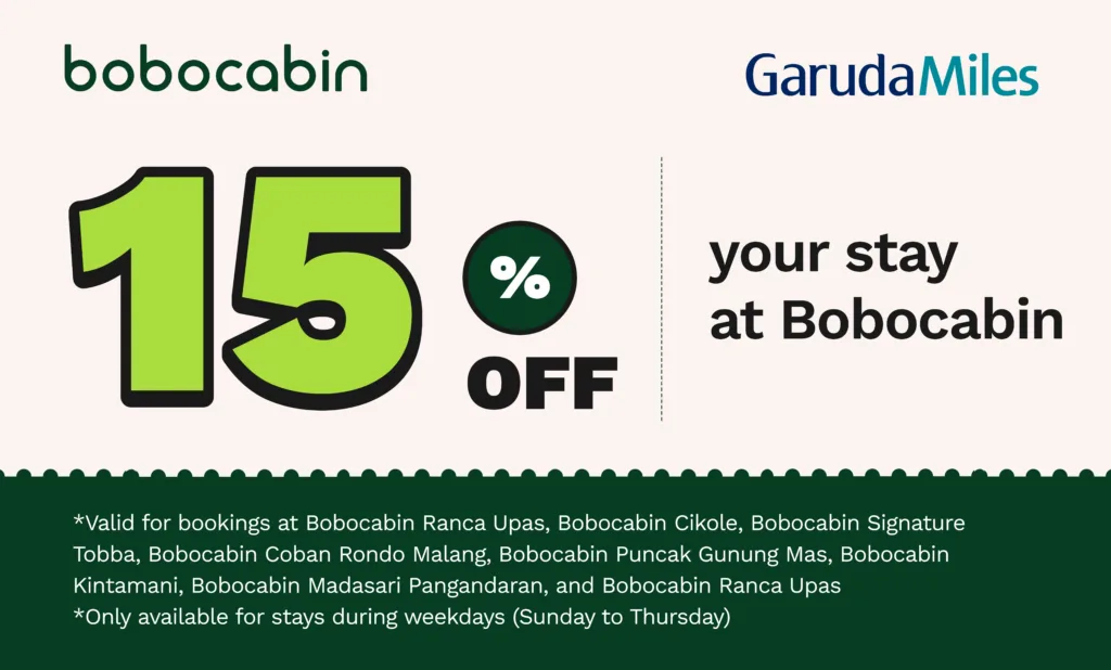 bobocabin garuda 15%