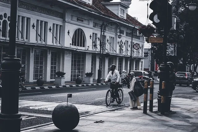 A street in Bandung - things to do in Bandung