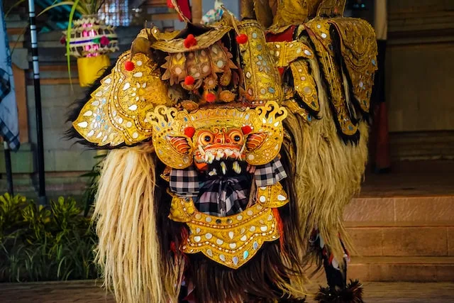 Barong Dance - traditional Balinese dance and ceremonies