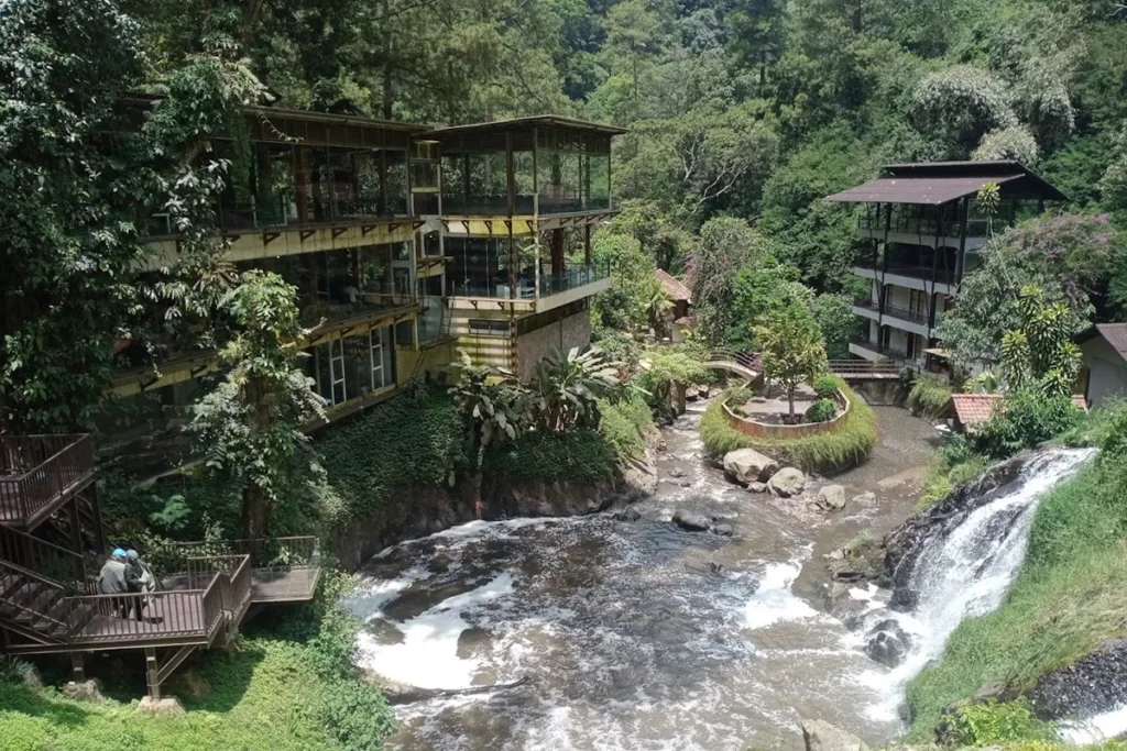 Maribaya Natural Hot Spring Resort - places to go in bandung
