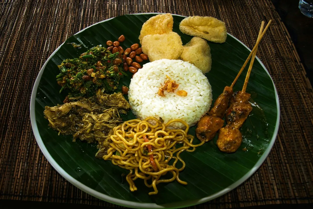 nasi campur bali