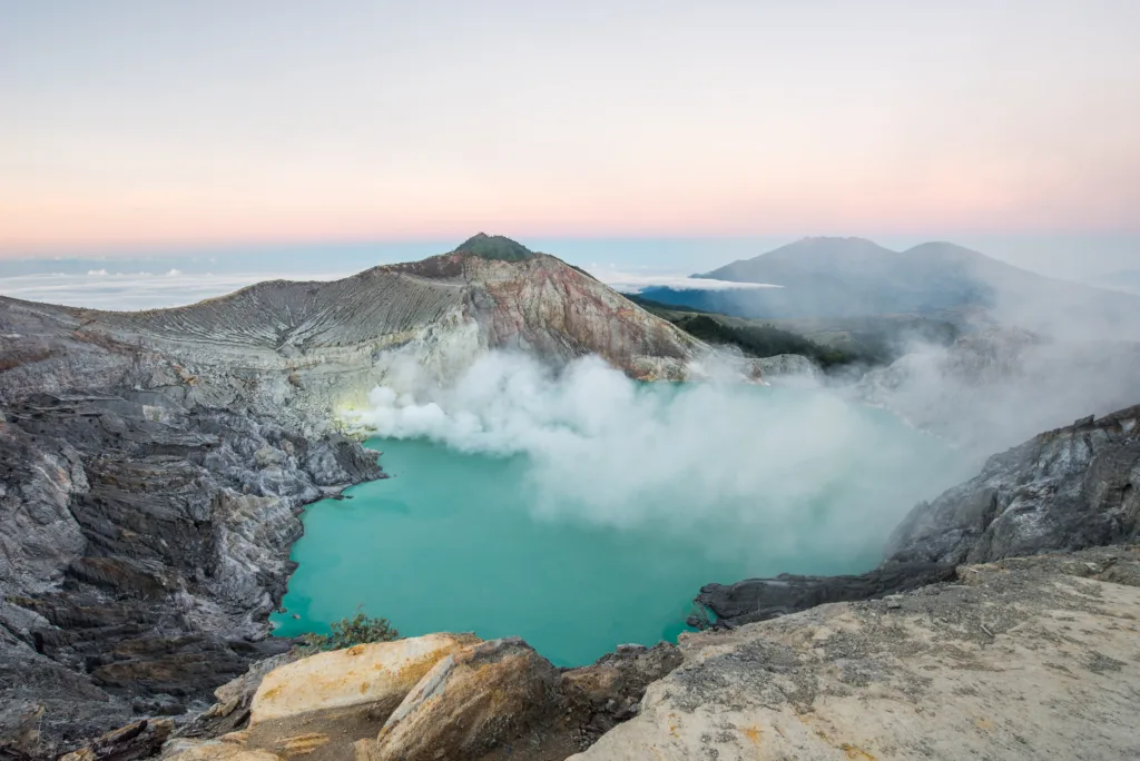 outdoor activities in Indonesia - Chase the Blue Flames at Lake Ijen