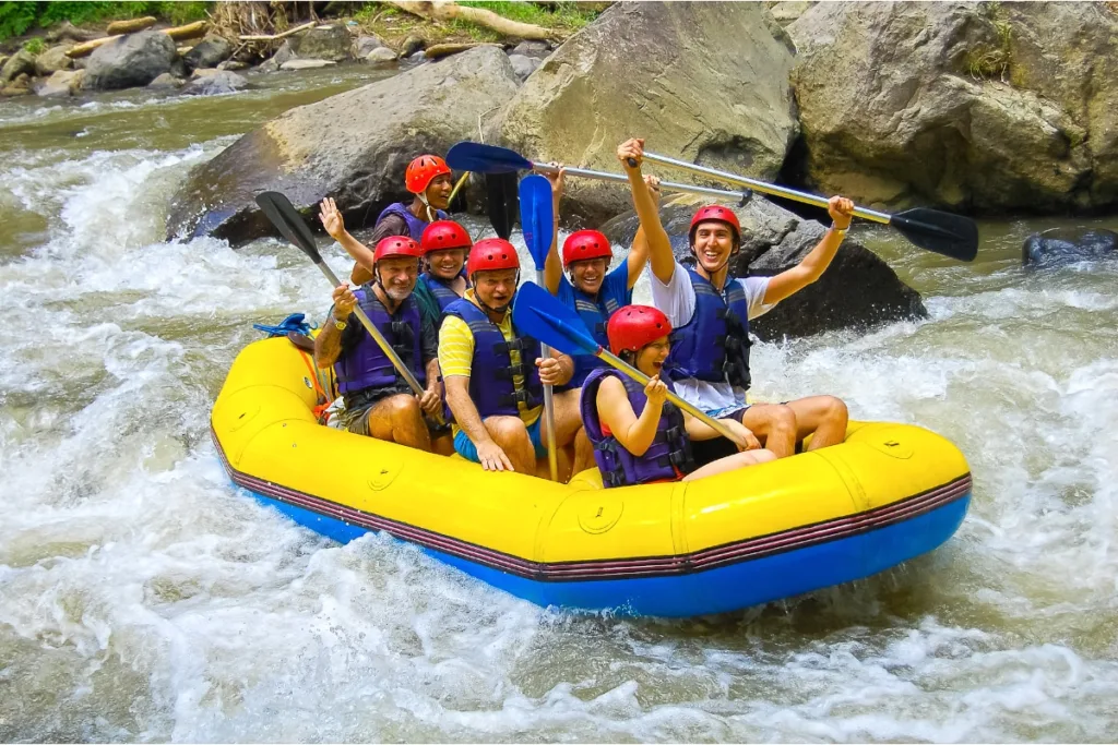 rafting di sungai ayung ubud