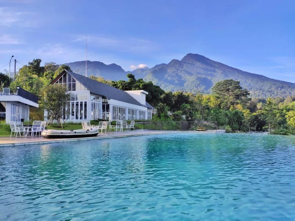 Leuweung Geledegan Ecolodge - glamping view gunung