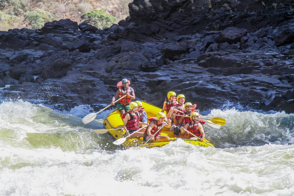 rafting