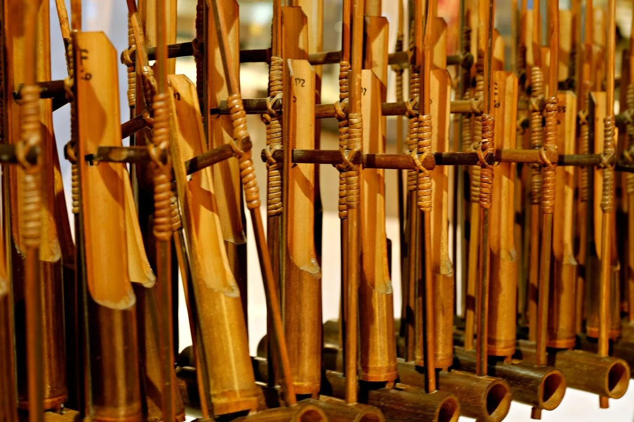 alat musik jawa barat, angklung