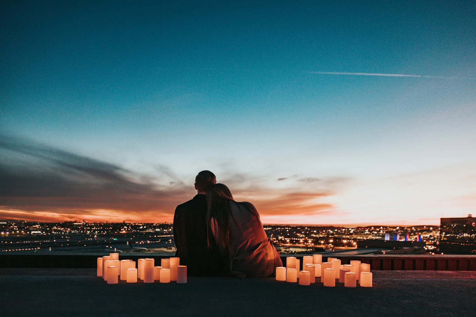 sunset, tema ulang tahun, pasangan romantis