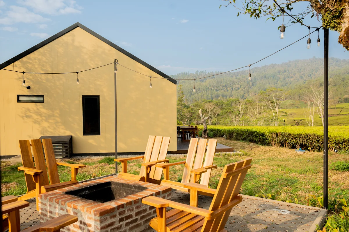 Bobocabin Pangalengan communal space