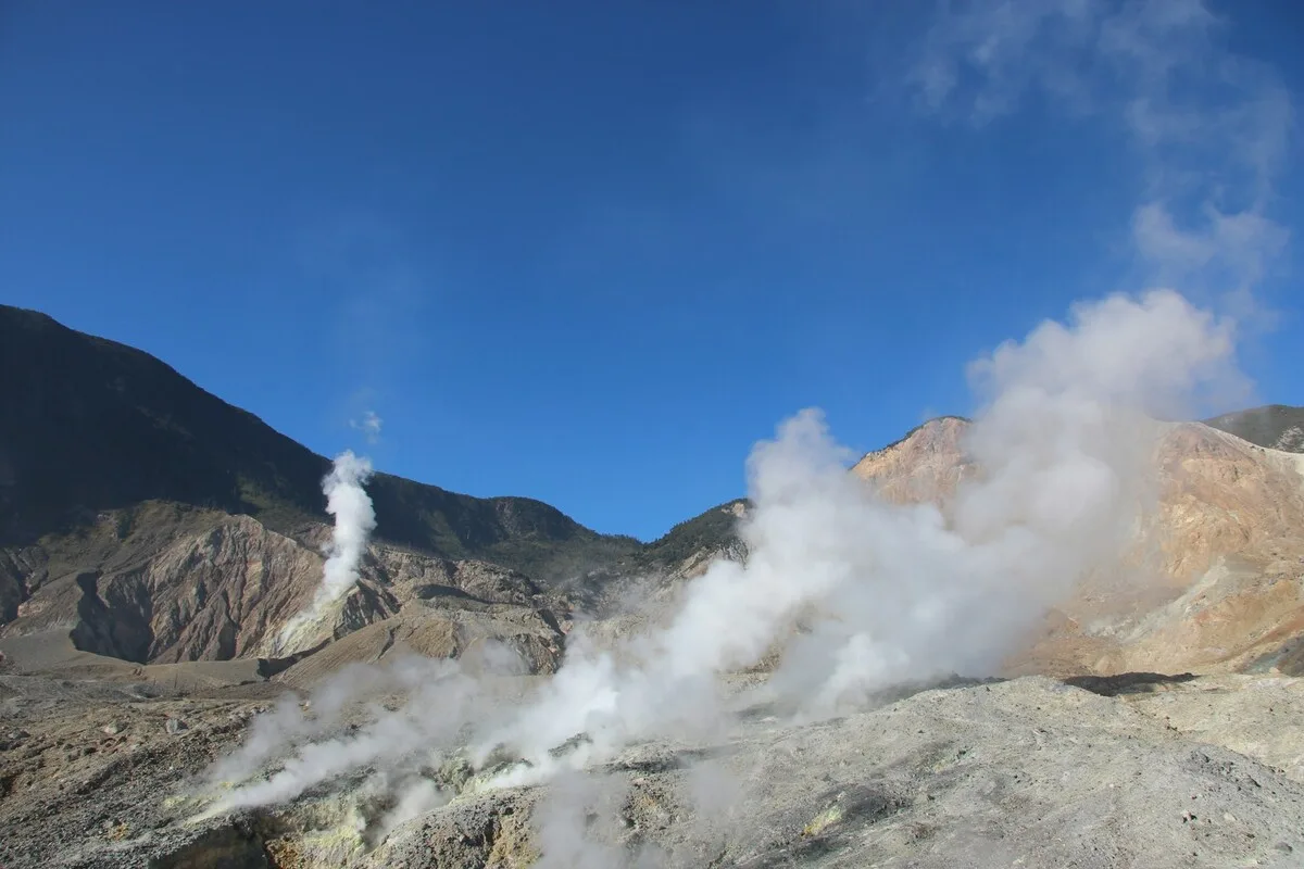 gunung papandayan, gunung tertinggi di jawa barat