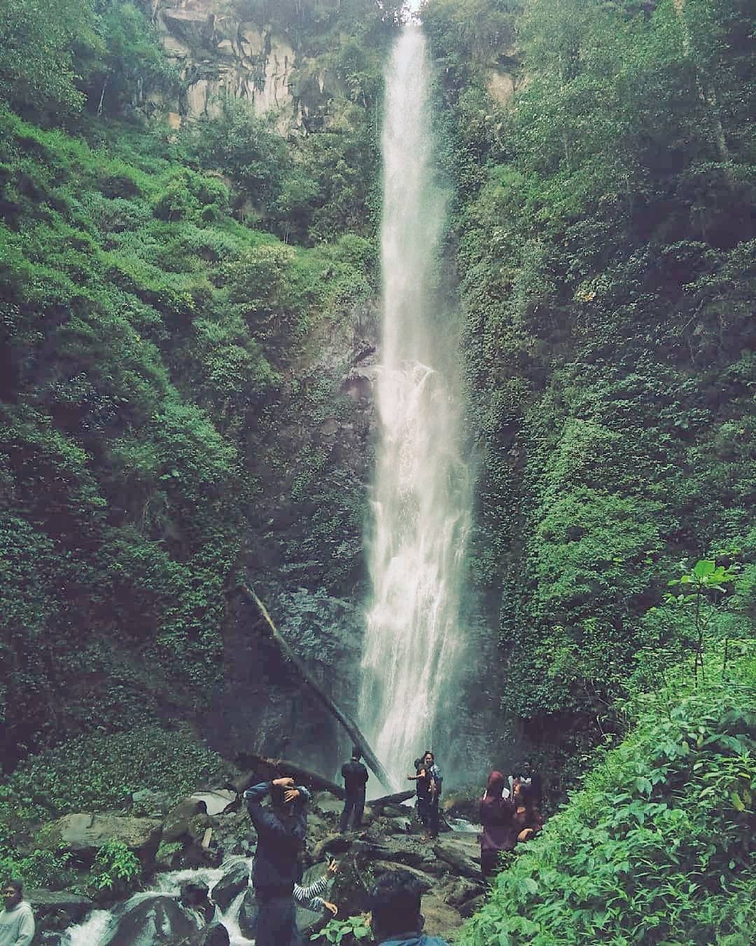 coban rais, air terjun di coban rondo