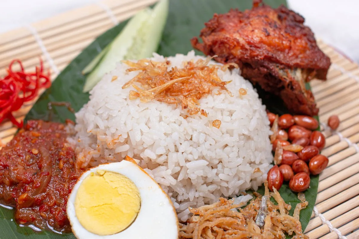 nasi uduk jakarta, nasi lemak