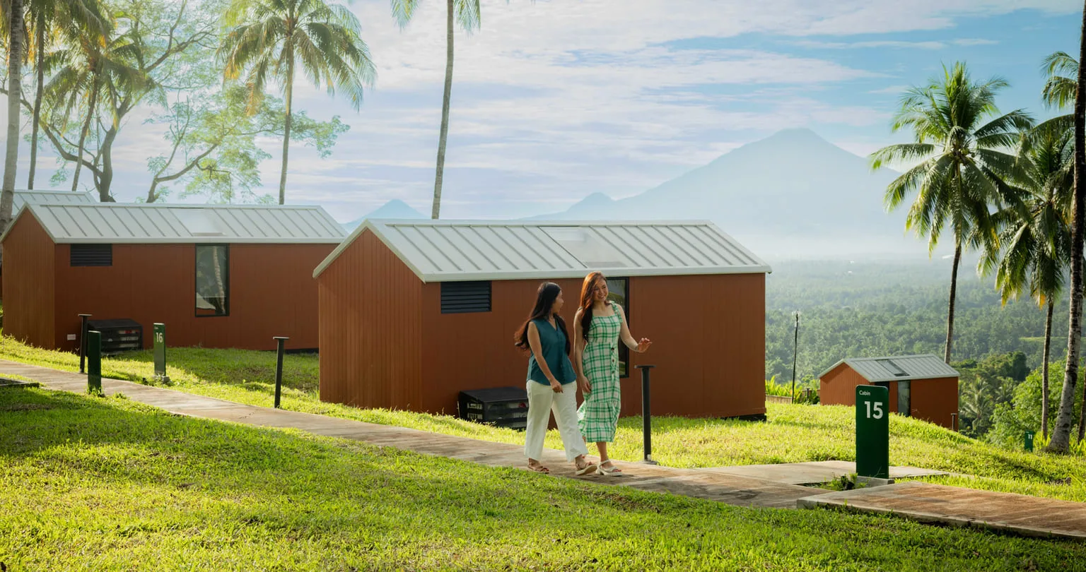 Bobocabin Bunaken Hills view Gunung Tumpa