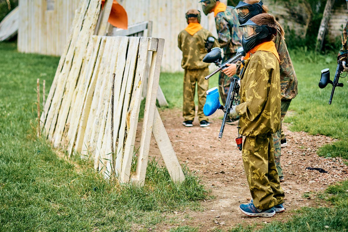 bermain paintball