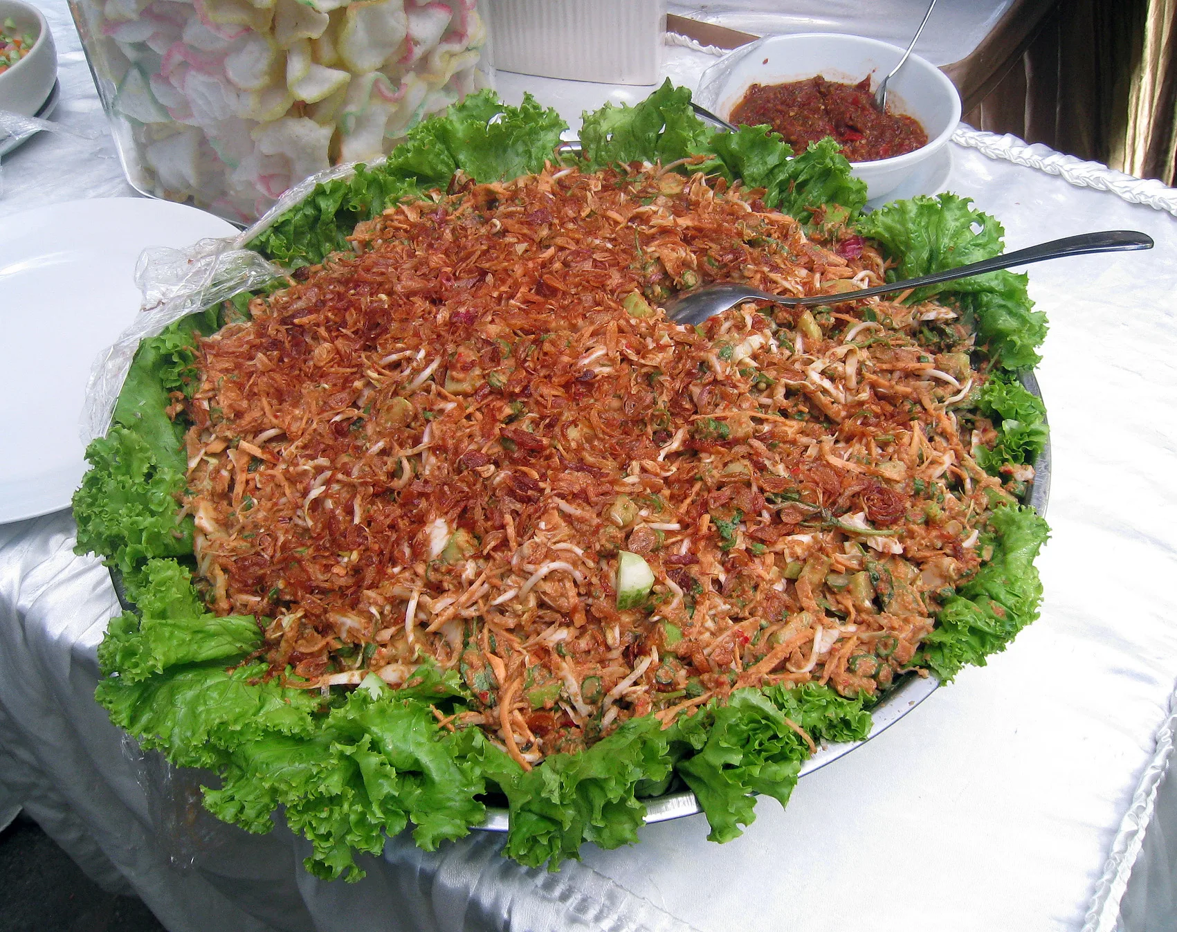 Karedok platter