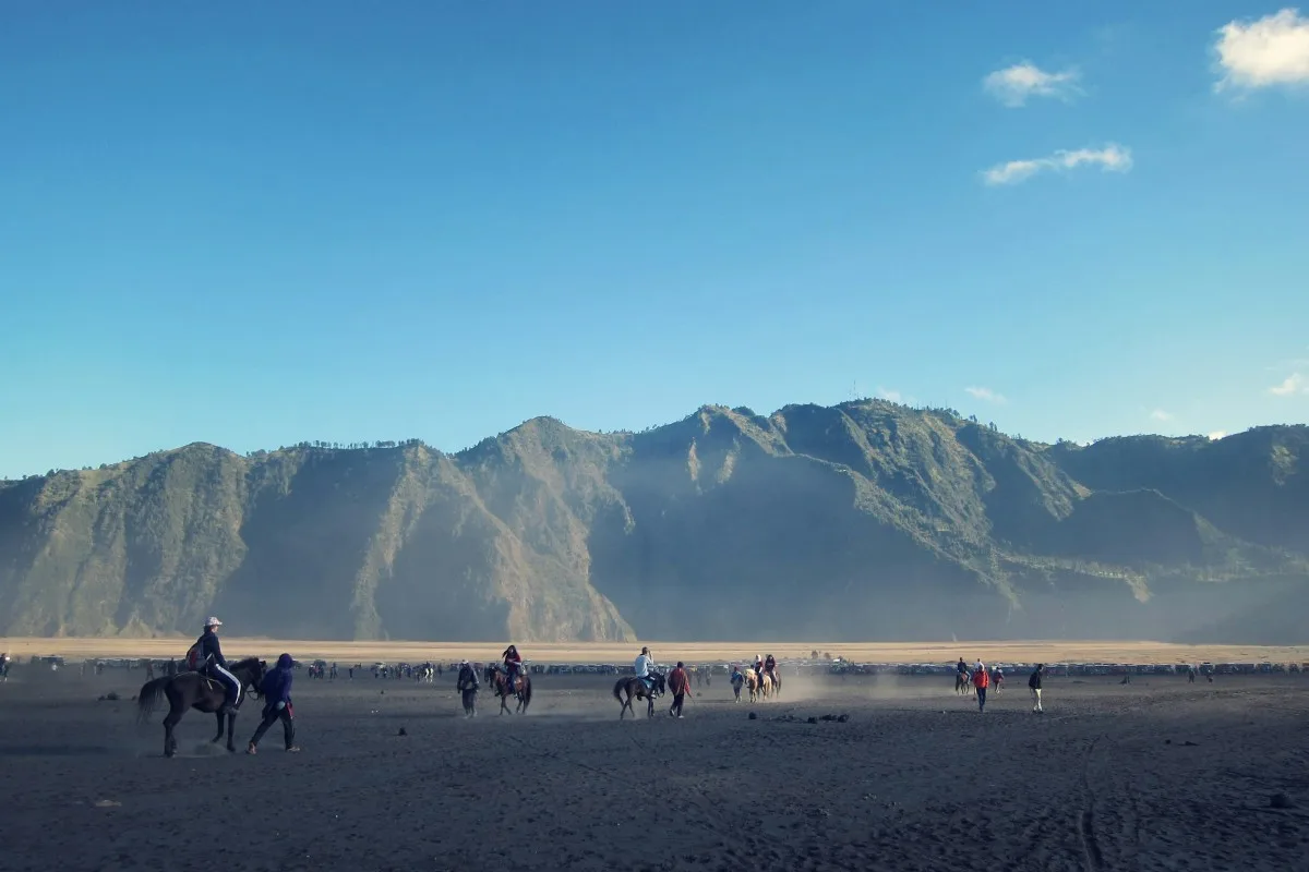 lautan pasir bromo