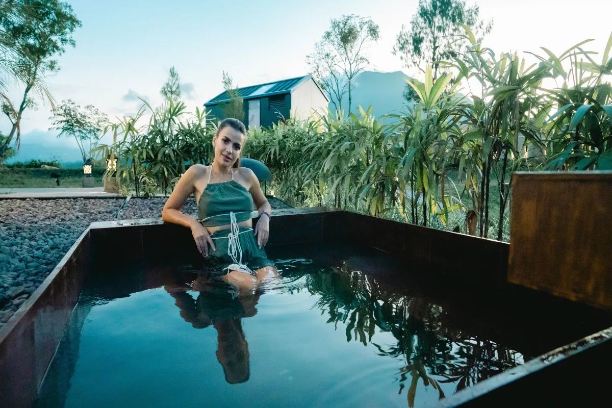 hot springs in kintamani, bobocabin kintamani hotspring