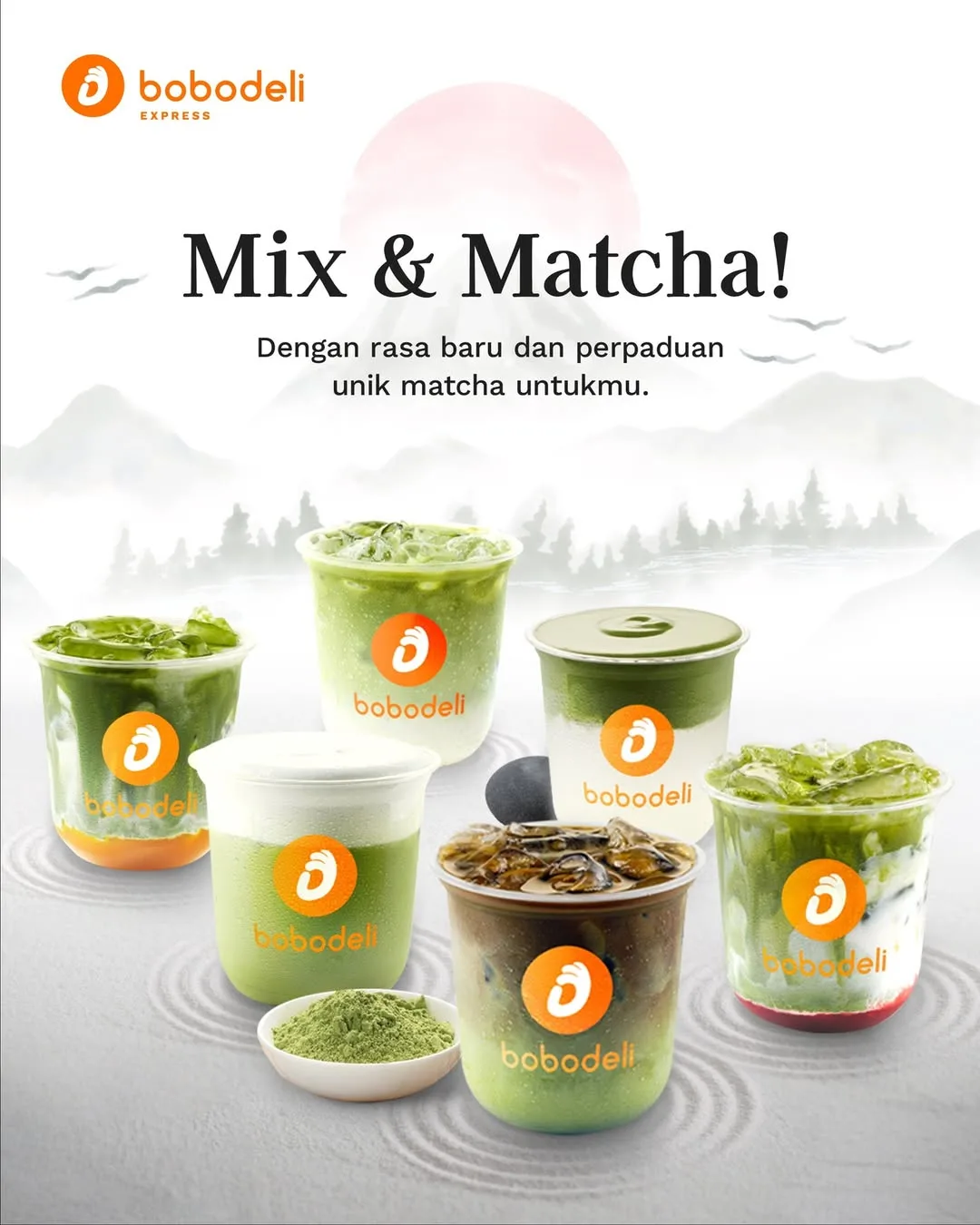 matcha enak di bandung bobodeli