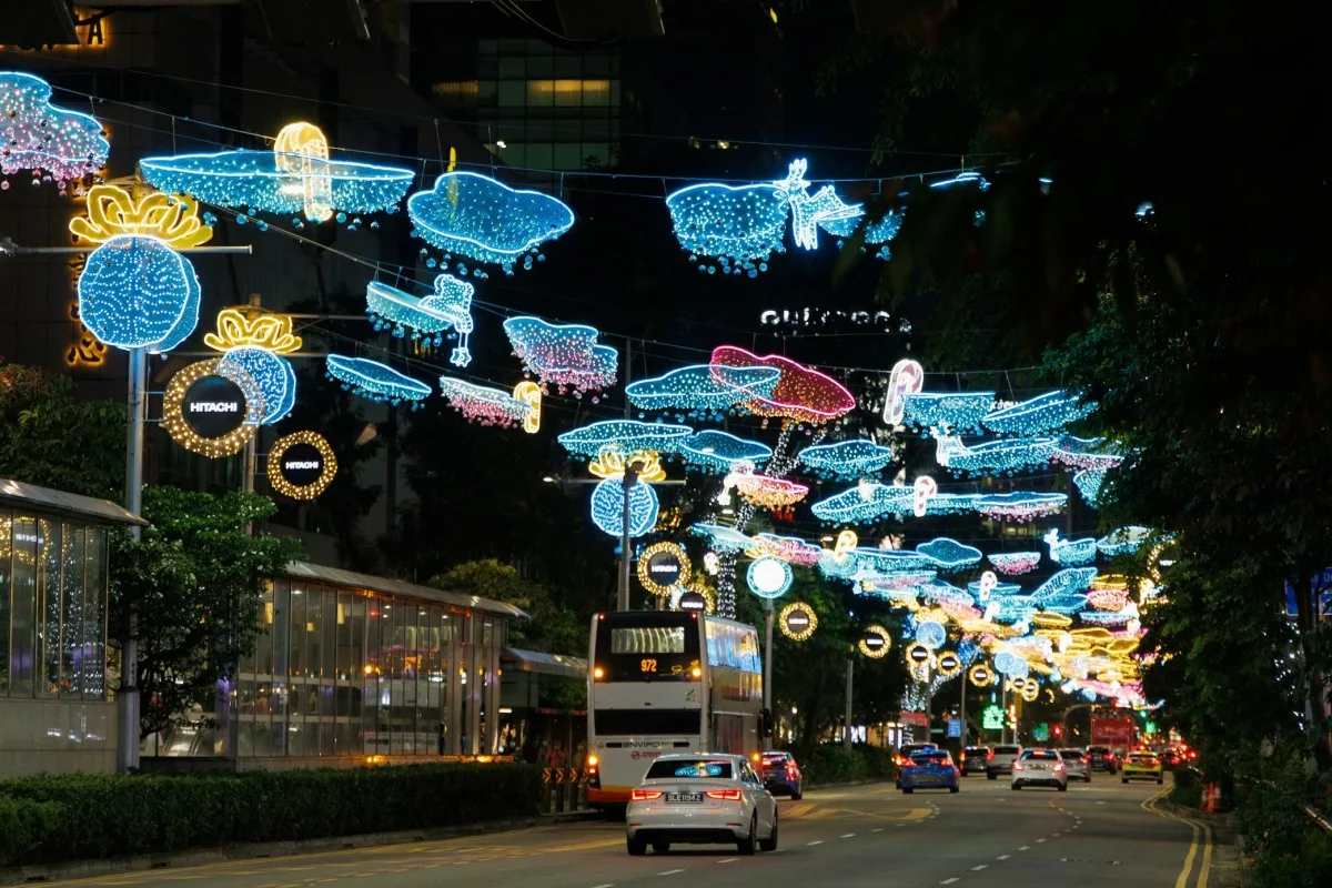 christmas singapore, best places to travel in december