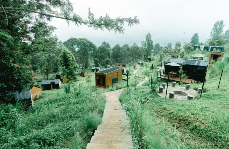 Bobocabin Gunung Mas Bogor - glamping dekat jakarta