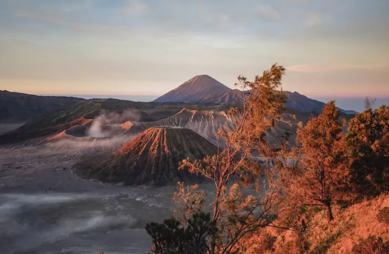 Catching the Sunrise at Mount Bromo