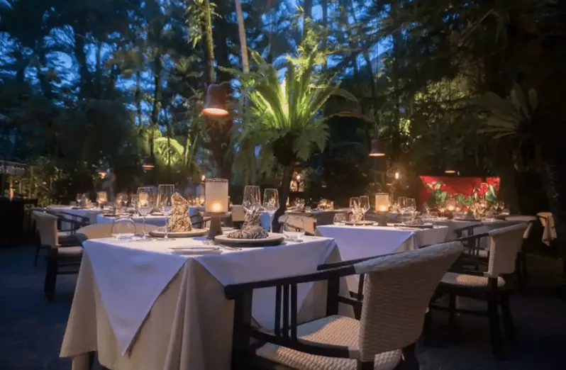 Have a Fancy Dinner Date at night in ubud