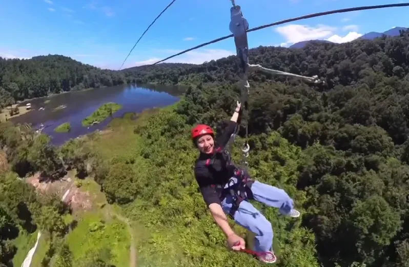 flying fox Situ Gunung