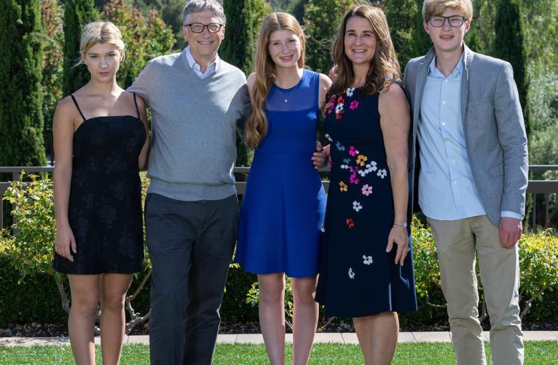 Potret Keluarga Gates (instagram.com/melindafrenchgates)