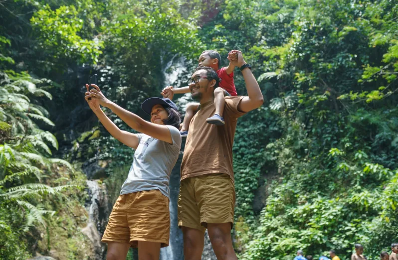 liburan keluarga di Bandung