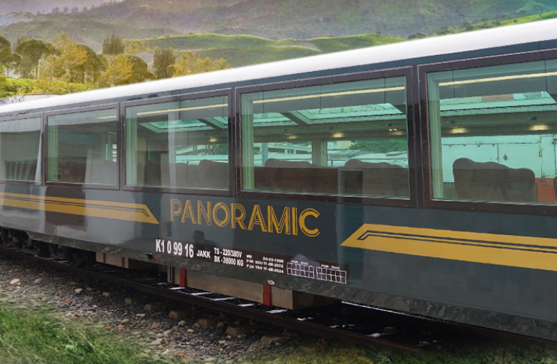 panoramic train indonesia