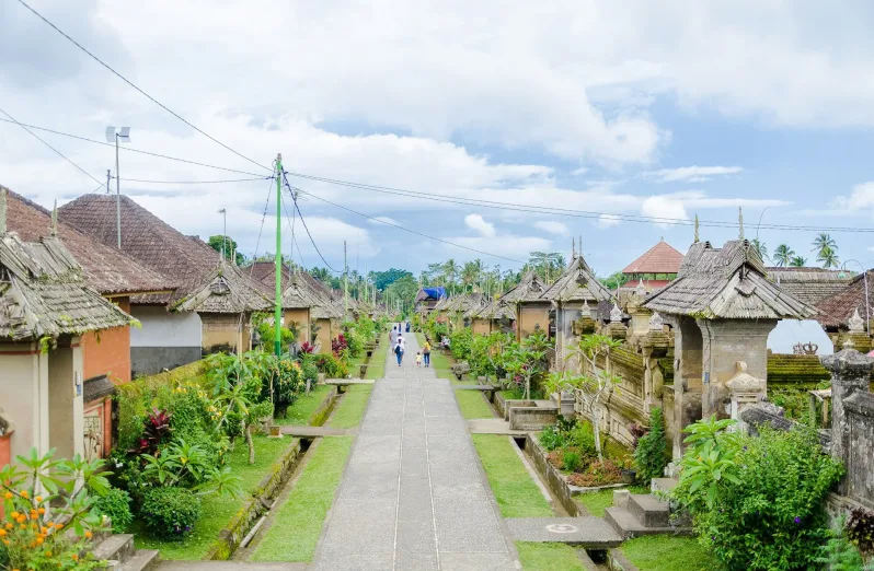 desa wisata penglipuran bali desa panglipuran