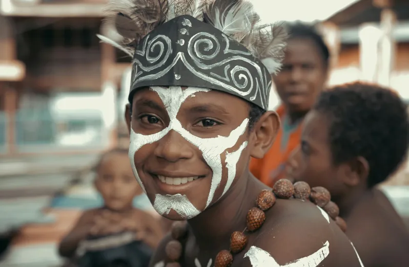 seni tato asli indonesia