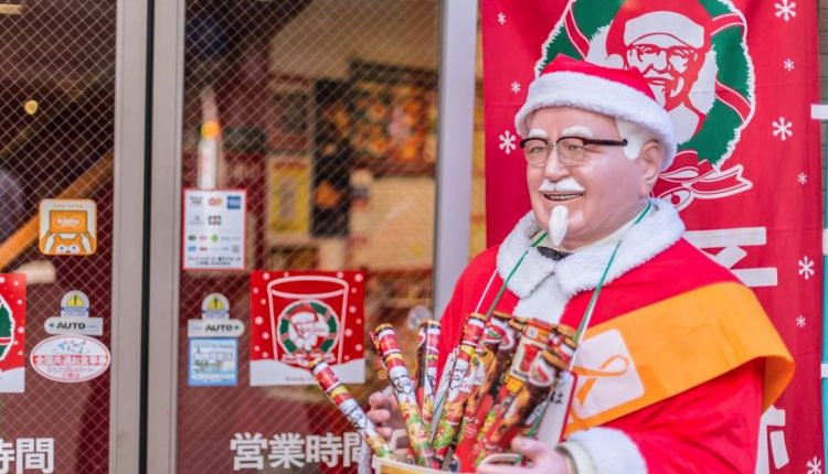 perayaan Natal paling unik KFC jepang